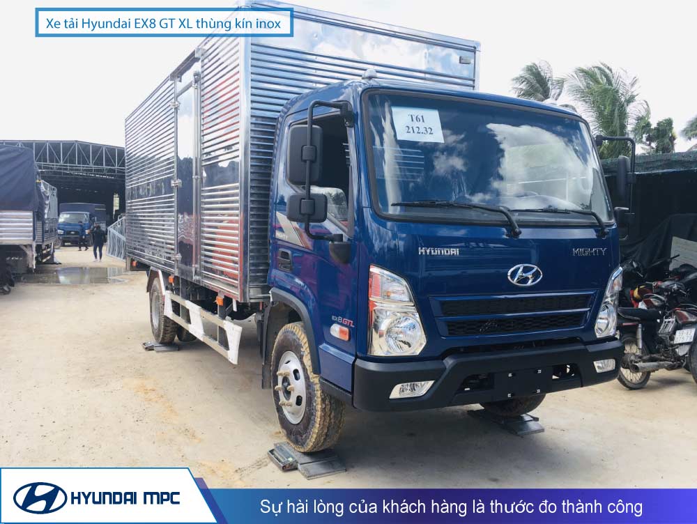Xe tải Hyundai EX8 GT XL thùng dài 6.2m